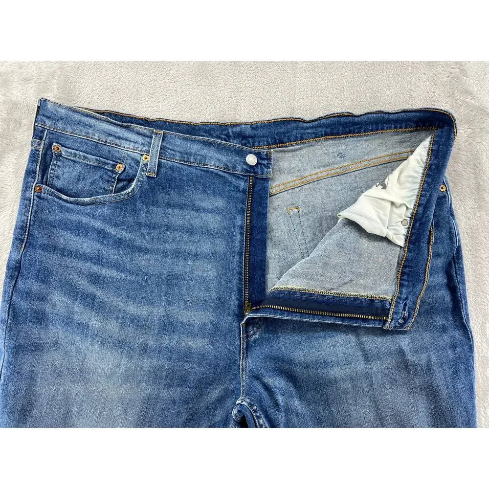 Levi's 559 Relaxed Straight Jeans Men's W48 L30 Light Wash Big & Tall